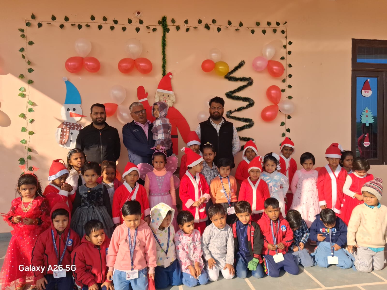 Students on field trip